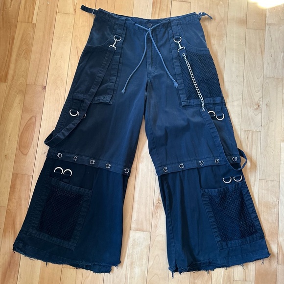 TRIPP NYC Wide Leg Baggy Chain Pant - Picture 3 of 16